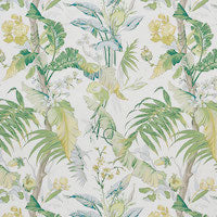 Load image into Gallery viewer, Set of Two Made to Order Schumacher Tropique Side Drapery Panels