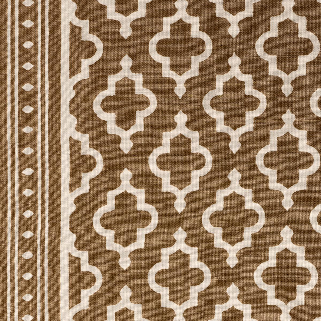 Schumacher Jake Fabric 178433 / Cinnamon