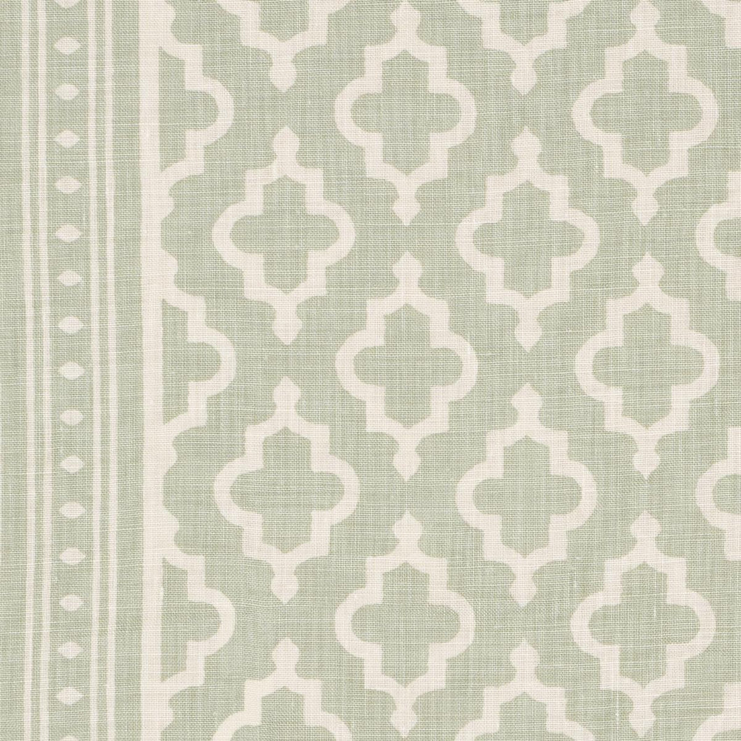 Schumacher Jake Fabric 178435 / Celadon