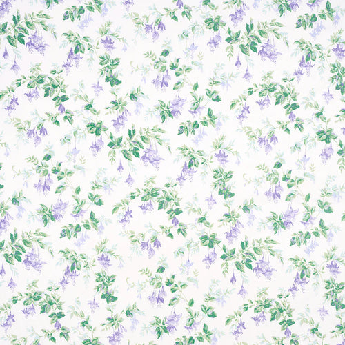 SCHUMACHER GARDEN GATE CHINTZ FABRIC 178683 / LAVENDER