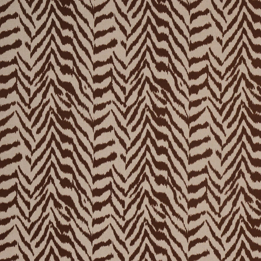 Schumacher Quincy Hand Print Fabric 179413 / Safari
