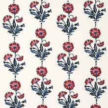Load image into Gallery viewer, Dianthus Hand Block Print - Indigo &amp; Iron