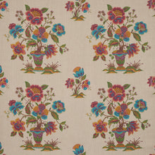 Load image into Gallery viewer, Set of Two Made to Order Schumacher Ashford Linen Side Drapery Panels