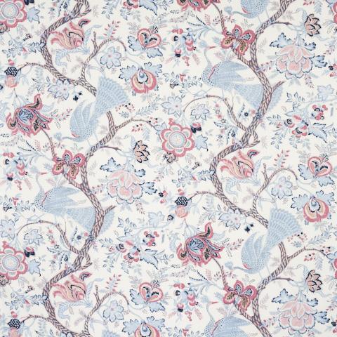 Schumacher Aveline Linen Fabric 180050 / Lilac
