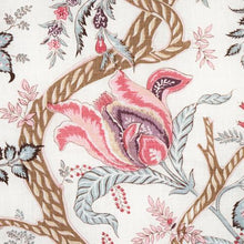 Load image into Gallery viewer, Schumacher Aveline Linen Fabric 180051 / Rose