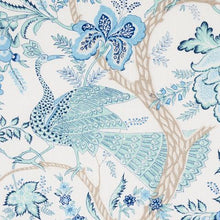 Load image into Gallery viewer, Schumacher Aveline Linen Fabric 180052 / Seaglass