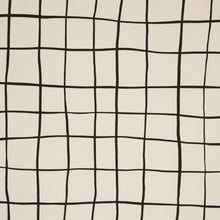 Load image into Gallery viewer, Set of Two Made to Order Schumacher Painterly Windowpane Side Drapery Panels