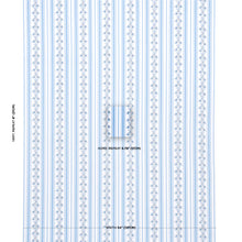 Load image into Gallery viewer, Schumacher Delft Stripe Fabric 180660 / Cornflower Blue