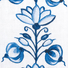 Load image into Gallery viewer, Schumacher Delft Stripe Fabric 180660 / Cornflower Blue