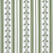 Load image into Gallery viewer, Schumacher Delft Stripe Fabric 180661 / Green