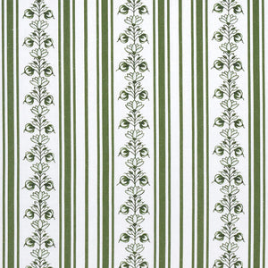 Schumacher Toile de La Prairie Green Fabric - SCH 179571