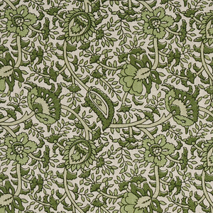 Schumacher Daisy Indoor/Outdoor Fabric 180711 / Leaf Green