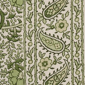 Schumacher Daisy Indoor/Outdoor Fabric 180711 / Leaf Green