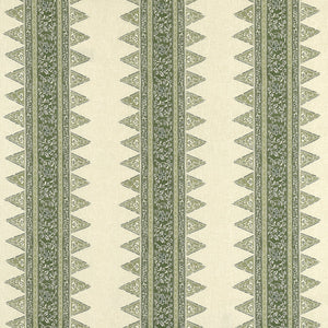Schumacher Foxglove Indoor/Outdoor Fabric 180720 / Leaf Green