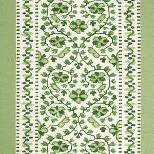 Schumacher Jasmine Indoor/Outdoor Fabric 180741 / Leaf Green