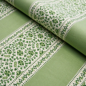 Schumacher Jasmine Indoor/Outdoor Fabric 180741 / Leaf Green