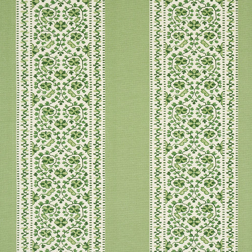 Schumacher Jasmine Indoor/Outdoor Fabric 180741 / Leaf Green