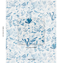 Load image into Gallery viewer, Schumacher Canopy Fabric 180851 / Blue Birds