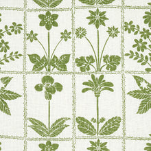 Load image into Gallery viewer, Schumacher Georgia Wildflowers Fabric 180890 / Leaf