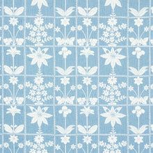 Load image into Gallery viewer, Schumacher Georgia Wildflowers Fabric 180892 / Blue