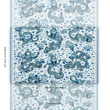 Load image into Gallery viewer, Schumacher Empress Dragon  Fabric 181030 / Delft