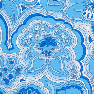 Schumacher Morning Sunrise Indoor/Outdoor Fabric 181060 / Horizon Blue
