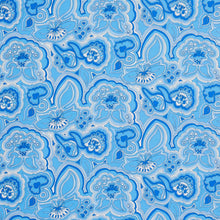 Load image into Gallery viewer, Schumacher Morning Sunrise Indoor/Outdoor Fabric 181060 / Horizon Blue