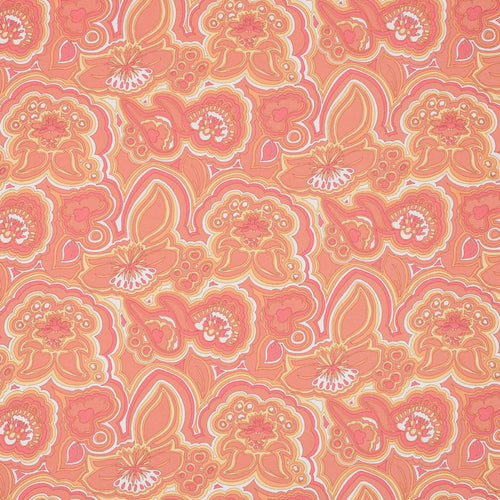 Schumacher Morning Sunrise Indoor/Outdoor Fabric 181062 / Citrus