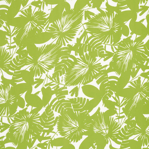 Schumacher Palisades Palm Print Indoor/Outdoor Fabric 181071 / Fern