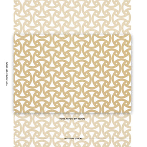 Schumacher Santorini Print Indoor/Outdoor Fabric 181080 / Desert