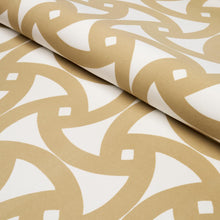 Load image into Gallery viewer, Schumacher Santorini Print Indoor/Outdoor Fabric 181080 / Desert