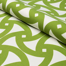 Load image into Gallery viewer, Schumacher Santorini Print Indoor/Outdoor Fabric 181081 / Fern