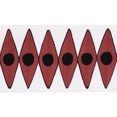 Schumacher Backgammon Tape Trim 181221 / Red