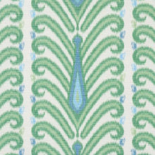 Load image into Gallery viewer, Schumacher Augustine Ikat Fabric 181271 / Leaf