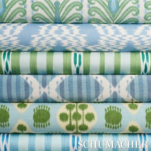 Load image into Gallery viewer, Schumacher Augustine Ikat Fabric 181271 / Leaf