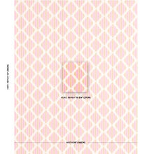 Load image into Gallery viewer, Schumacher  Kai Striped Ikat Fabric 181292 / Pink