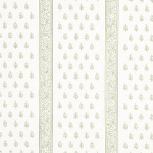 Set of Two Made to Order Schumacher Katsura Stripe Side Drapery Panels