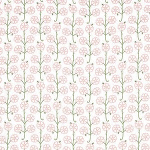 Schumacher Gardenia Fabric 181401 / Rose