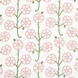 Schumacher Gardenia Fabric 181401 / Rose