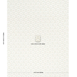 Schumacher Gardenia Fabric 181402 / Flax
