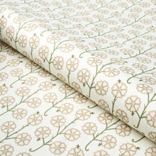 Load image into Gallery viewer, Schumacher Gardenia Fabric 181402 / Flax
