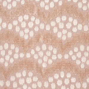 Schumacher Pollen Cut Velvet Fabric 181422 / Soft Clay