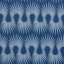 Load image into Gallery viewer, Schumacher Hedgehog Fabric 181450 / Denim White