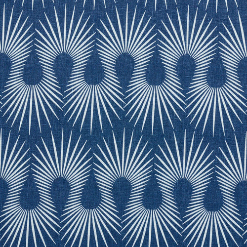 Schumacher Hedgehog Fabric 181450 / Denim White