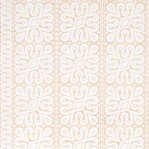Schumacher Borneo Silk Fabric 181471 / White