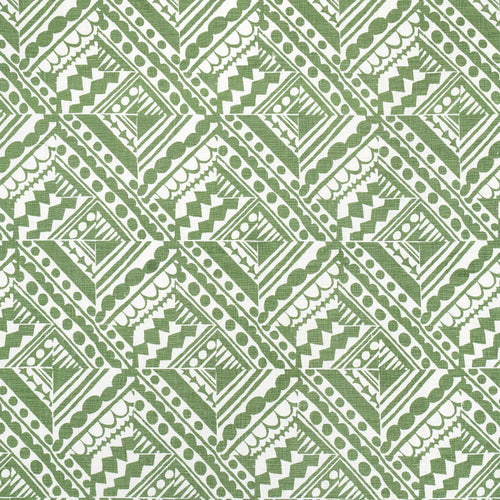 Schumacher Topsy Turvy Fabric 181491 / Green