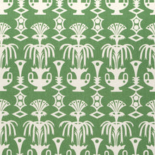 Load image into Gallery viewer, Schumacher Fountain Grass Fabric 181500 / Green
