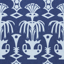 Load image into Gallery viewer, Schumacher Fountain Grass Fabric 181501 / Blues