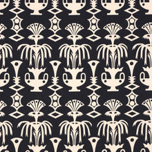 Load image into Gallery viewer, Schumacher Fountain Grass Fabric 181502 / Black