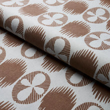 Load image into Gallery viewer, Schumacher Lunaria Fabric 181510 / Brown On Sky